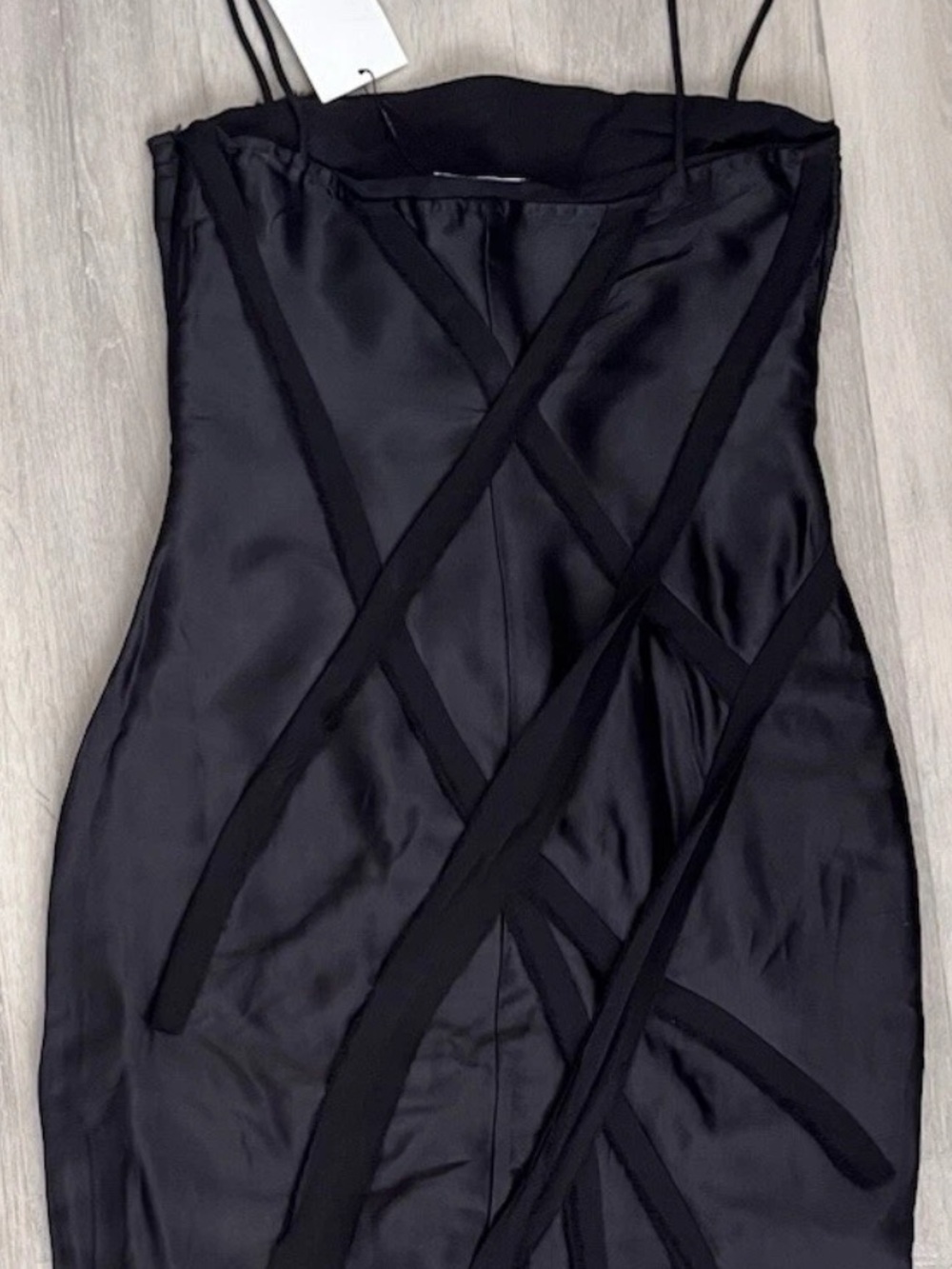 NWT ZARA FLORAL SATIN EFFECT DRESS - Picture 4 of 5